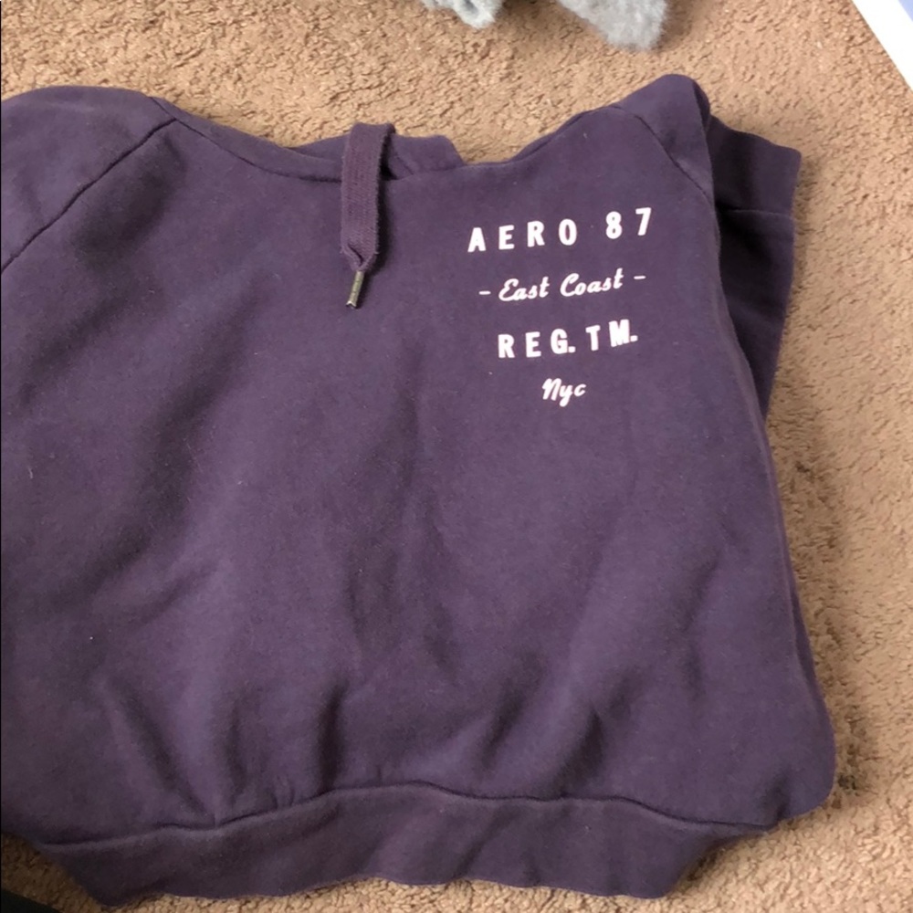 Cropped aero hoodie